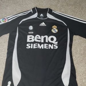 Real Madrid Black Team Jersey Adidas